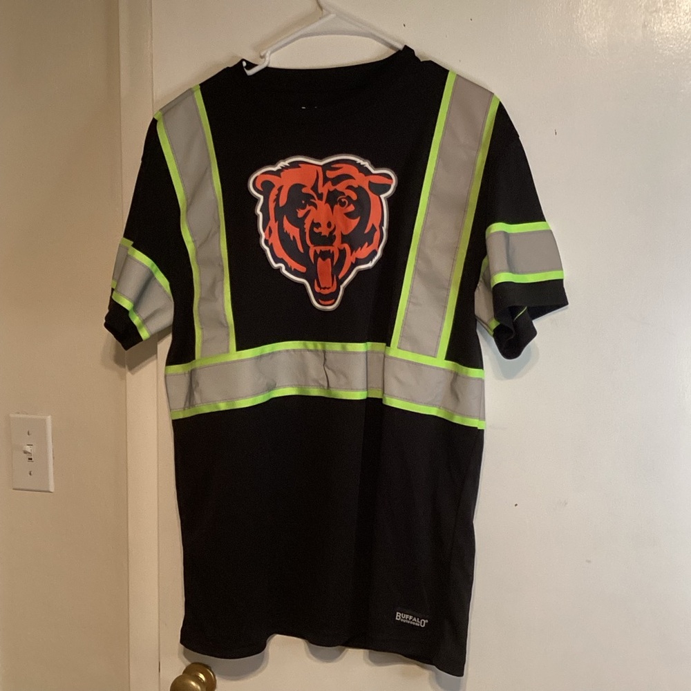 Buffalo Outdoors Bears Black T-Shirt with Reflective Stripes